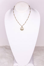 Peace Necklace