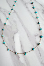 Laura Necklace- Turquoise