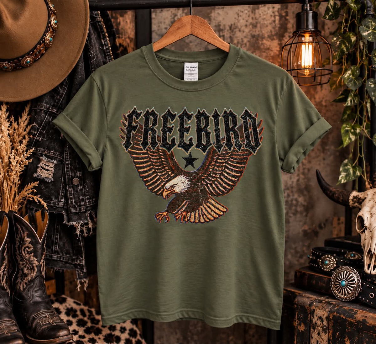 Freebird military green